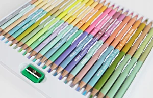 Kredki dwustronne ASTRA 24/48 Pastelowe kolory