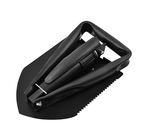 Saperka Składana wojskowa Łopata Survival Kilof Szpadel Czarny