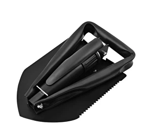 Saperka Składana wojskowa Łopata Survival Kilof Szpadel Czarny