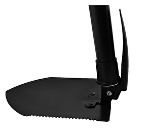 Saperka Składana wojskowa Łopata Survival Kilof Szpadel Czarny
