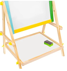 Tablica obrotowa Magnetyczna Kredowa dwustronna drewniana