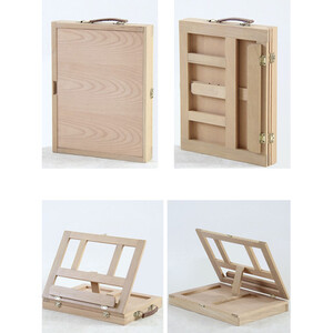 Zestaw Plastyczny do malowania Farby Sztaluga Walizka dla dzieci