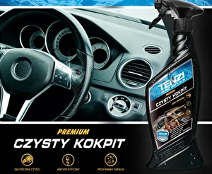 TENZI CZYSTY KOKPIT do czyszczenia plastików kokpitów 600ml