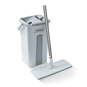 TENZI MOP płaski z wyciskaczem Mop z wiadrem dwukomorowym
