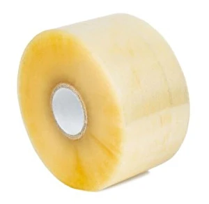 Taśma pakowa klejąca maszynowa 48x150 kauczukowa 1 cal transparentna