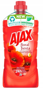Ajax Płyn Uniwersalny do Mycia Podłóg Mix Zapachów 5 x 1L
