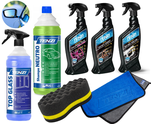 TENZI Zestaw CZYSTY SAMOCHÓD Środki do czyszczenia samochodu