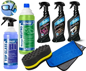 TENZI Zestaw CZYSTY SAMOCHÓD Środki do czyszczenia samochodu