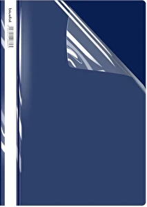 Skoroszyt A4 Twardy wpinany ECOnomy BIURFOL 20szt granat