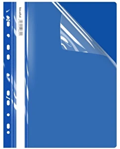 Skoroszyt A4 Twardy wpinany ECOnomy BIURFOL 1szt niebieski