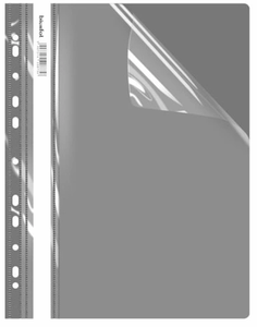 Skoroszyt A4 Twardy wpinany ECOnomy BIURFOL 10szt szary