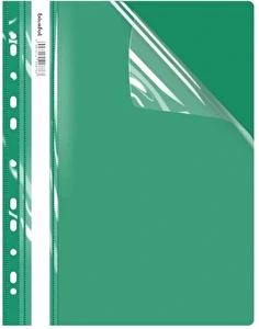 Skoroszyt A4 Twardy wpinany ECOnomy BIURFOL 1szt zielony