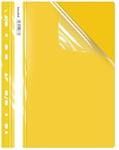 Skoroszyt A4 Twardy wpinany ECOnomy BIURFOL 1szt żółty