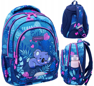 Plecak szkolny 3-kom AstraBag SWEET KOALA AB330