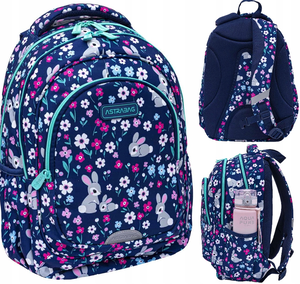 Plecak szkolny 3-kom AstraBag BABY BUNNY AB330