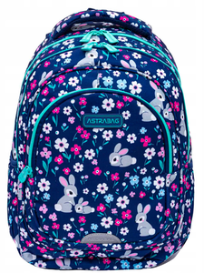 Plecak szkolny 3-kom AstraBag BABY BUNNY AB330