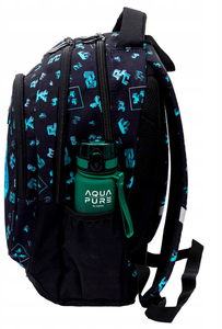 Plecak szkolny 3-kom AstraBag DARK PIXEL AB330