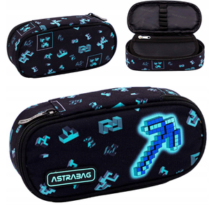 Piórnik saszetka ASTRABAG DARK PIXEL AC6