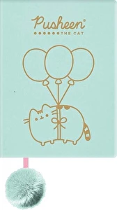 Pamiętnik Notes pluszowy z pomponem A5 96k Pusheen