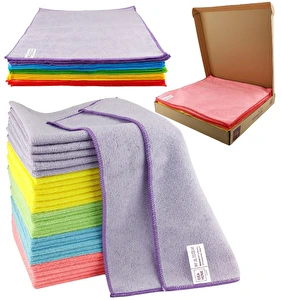 Ścierka z mikrofibry do samochodu, domu i biura 30x30 cm 30 sztuk