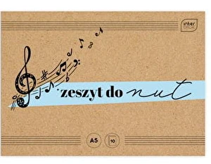 Zeszyty tematyczne ze ściągą A5 60 kartek Interdruk komplet 8szt klasa 4-6