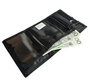 Portfel młodzieżowy na rzep BackUP A94 Szachownica