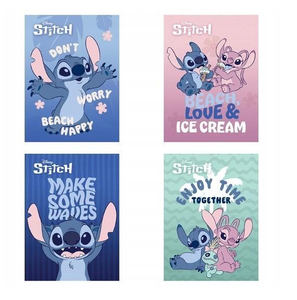 Zeszyt A5 16k linia dwukolorowa okładka laminowana STITCH