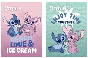 Zeszyt A5 16k kratka okładka laminowana STITCH