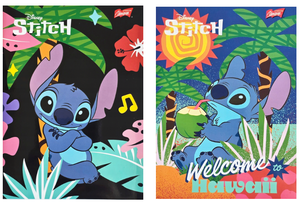 Zeszyt A5 32k linia dwukolorowa okładka laminowana STITCH