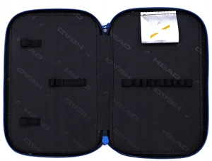 Piórnik rozkładany podwójny bez wyp. HEAD Neon Blue Football AC2