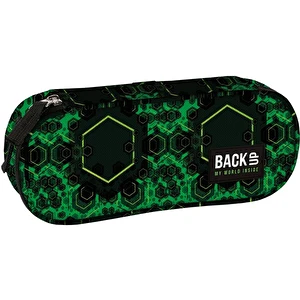 Piórnik saszetka z klapką BackUp 7 A45 Quantum zielony