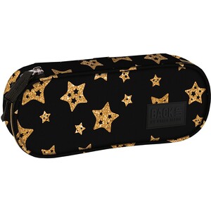 Piórnik saszetka z klapką BackUp 7 A40 Golden Stars