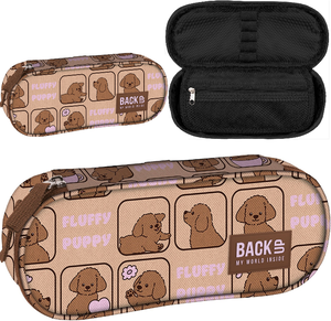 Piórnik saszetka z klapką BackUp 7 A17 Puppy Pieski
