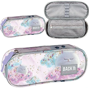 Piórnik saszetka z klapką BackUp 7 A01 Dream Kotki