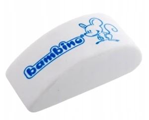 Gumka do mazania Bambino biała