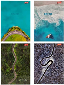 Zeszyt A4 60 kartek w kratkę z marginesem