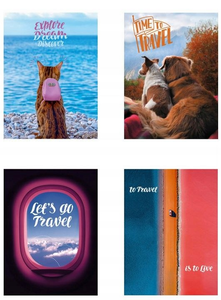 Zeszyt A5 60k linia TRAVEL