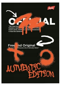 Zeszyt A5 60k kratka Spray Vibe