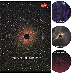 Zeszyt w linię A5 80k SINGULARITY