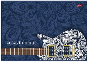 Zeszyt do nut A5 16 k UNIPAP