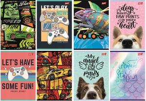 Zeszyt do słówek Notes A6 16k kratka