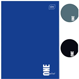 Zeszyt A4 80k w kratkę mix Interdruk One Color