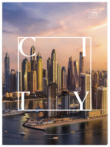 Zeszyt A4 80k w linię 70g MIX Interdruk