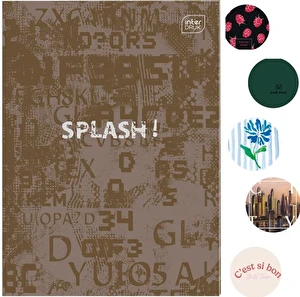 Zeszyt A4 80k w linię 70g MIX Interdruk