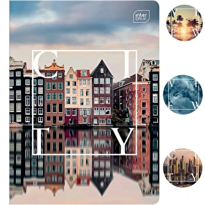 Zeszyt A5 60k w kratkę # INTERDRUK Travel