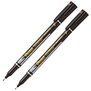 Marker foliopis permanentny NF 450 0.6 mm CD Pentel czarny