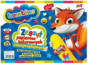 Zeszyt papierów kolorowych samoprzylepnych B4 8k