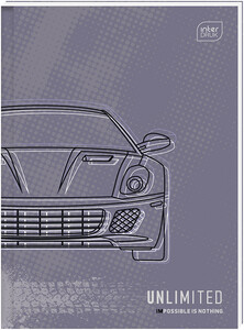 Brulion A4 96k kratka INTERDRUK twarda oprawa MIX