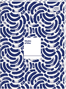 Brulion A4 96k kratka INTERDRUK twarda oprawa MIX