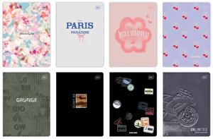 Zeszyt 60k kratka Interdruk w miękkiej oprawie.